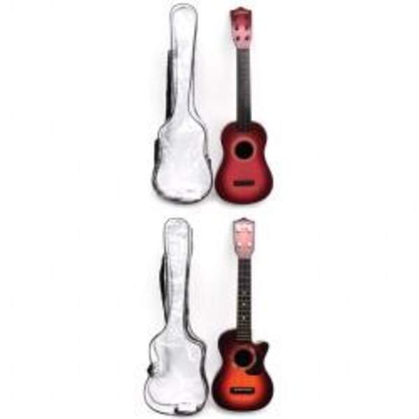 Гітара B-74C-1-79C-3 (24шт) 55см, 6струн, 2види, в чохлі, 56-18-6см (шт.)