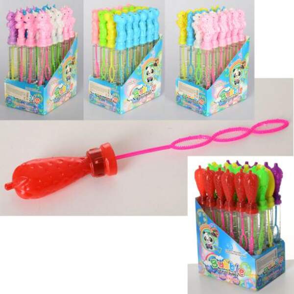 Мильні кульки 2710-13-17-23 (288шт) меч,25см,4в(єдинор,кінь, диноз,фрукти),24шт в диспл,17-25-12см (шт.)