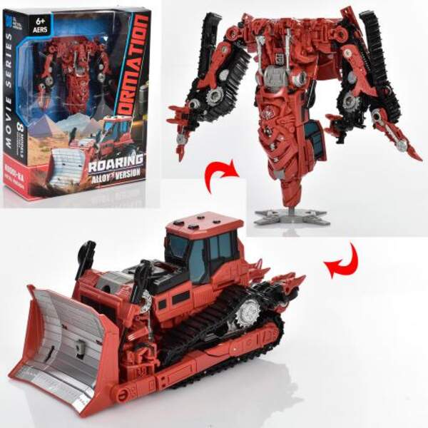 Трансформер H8001-8A (12шт) метал, 15см, робот + транспорт, кор, 25-32-9,5см (шт.)