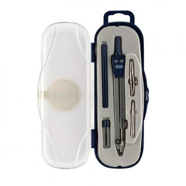 Готовальня COLLEGE 5 предметів, темно-синій ZB.5312CL-03 (шт.)