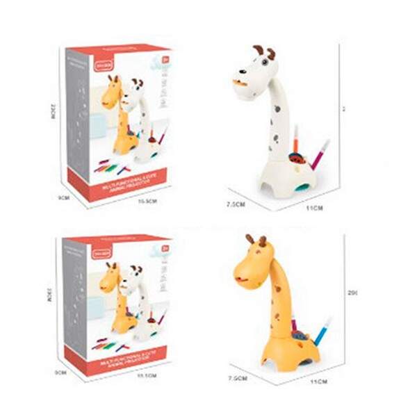 Проектор 2022-3-4 (28шт) 27см, фломастери 12шт, слайди 48шт, блокнот, 2 види, в кор-ці, 16-23-9 см (шт.)