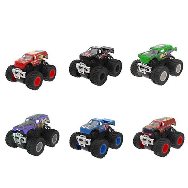 Джип FCH8893-1-2-3-4-5-6 (54шт) AV, 9см, інерц-я, гум. колеса, 6 видів, у кор-ці, 12,5-10-9см (шт.)