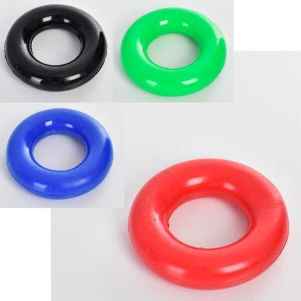 Еспандер MS 3411 (200шт) кистьовий, навантаження 35кг, 4 кольори, 1 колір в упак. (10шт) (шт.)