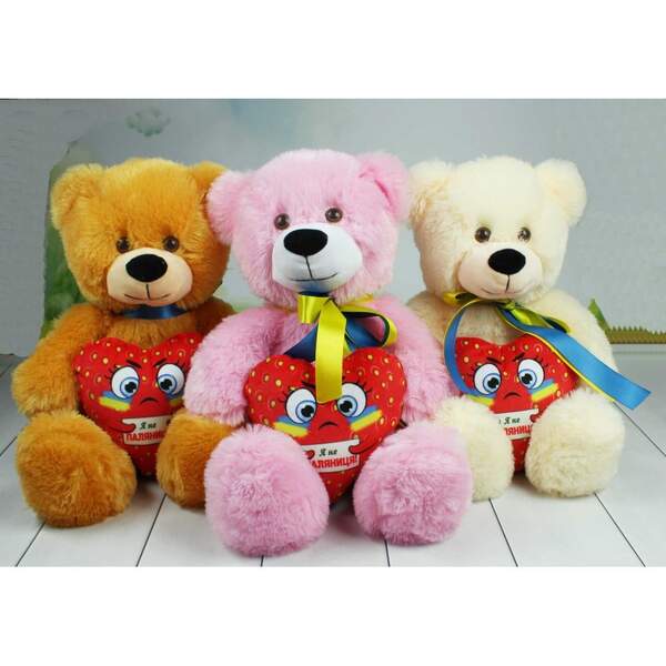 Тедді 1/4 патріот, 00034-7 (43x25x27см) (шт.)