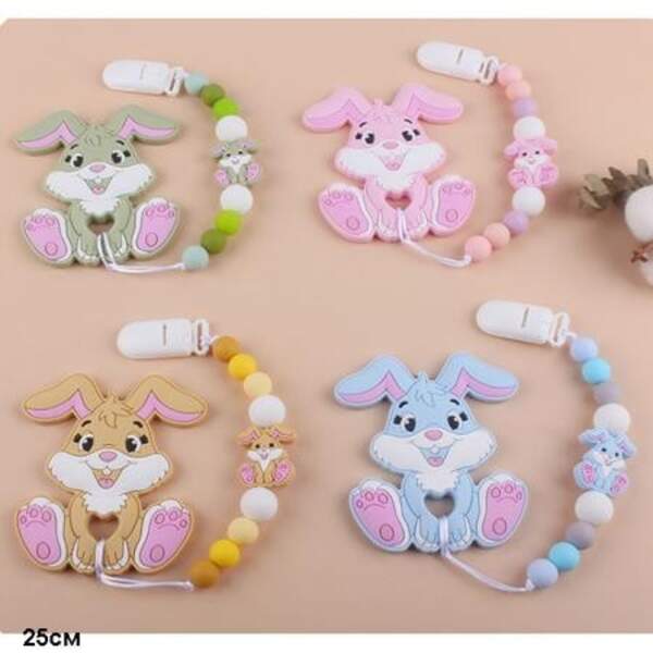 Брязкальце WD210721 прорізувач силікон тваринки 9в.лист 8*6 /45/ (шт.)