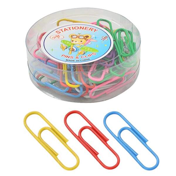 Скріпка "Кольорова" 28мм 50шт/уп ST00522 (480уп) (шт.)