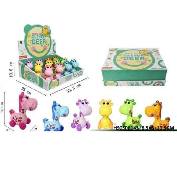 Жираф 632 заводний 6кол.12шт.в кор.33,5*10,6*25 /32/384/ (шт.)