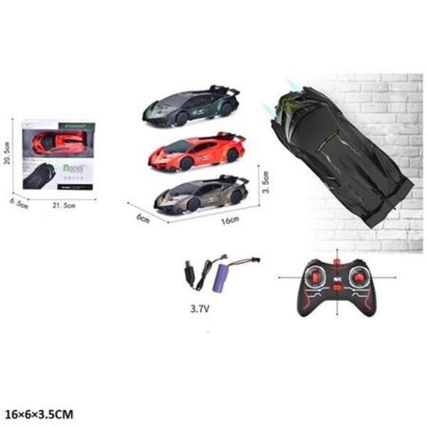 Р.К.Легкова 926-1 їздить по стінам і стелі акум.світ.3кол.кор.21,5*6,5*20,5 /48/ (шт.)