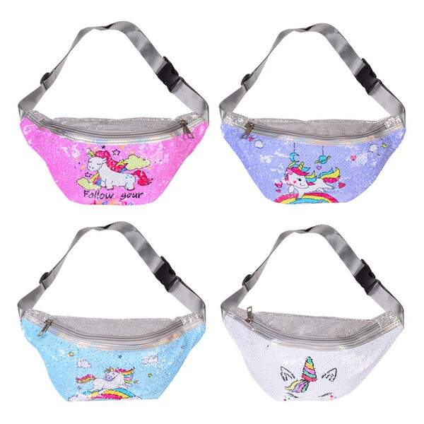 Сумка-бананка BG1094 (60шт) 2 кольори, 34 * 15 см (шт.)