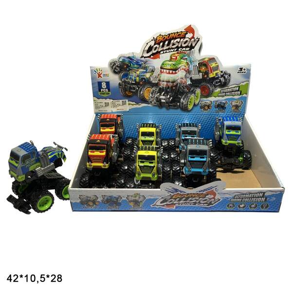 Вантажівка 2021-01A+ інерц.4кол.муз.світ.8шт.у кор.42*10,5*28 /24/192/ (шт.)