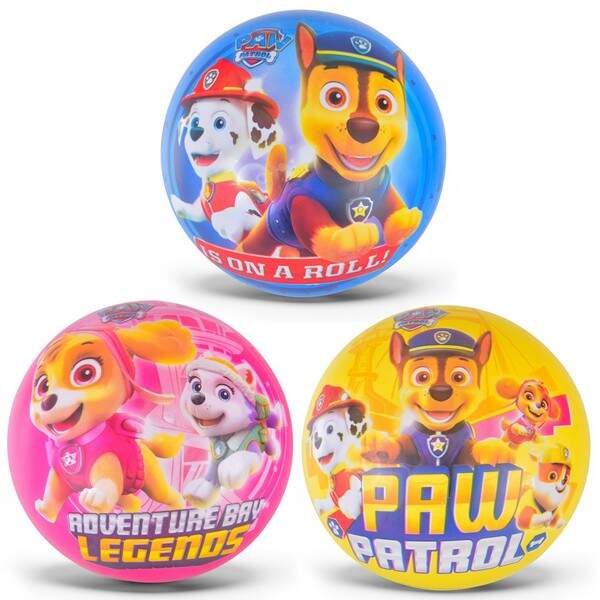 М'яч гумовий PB2102 (300 шт) Paw patrol, 23 см, 80 грам, 3 види (шт.)