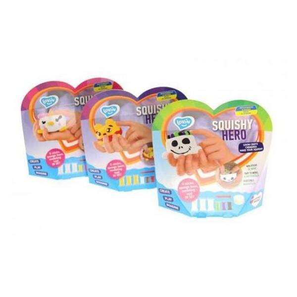 Squishy Мікс ТМ Lovin Набір для ліплення з повітряним пластиліном 70155 (шт.)