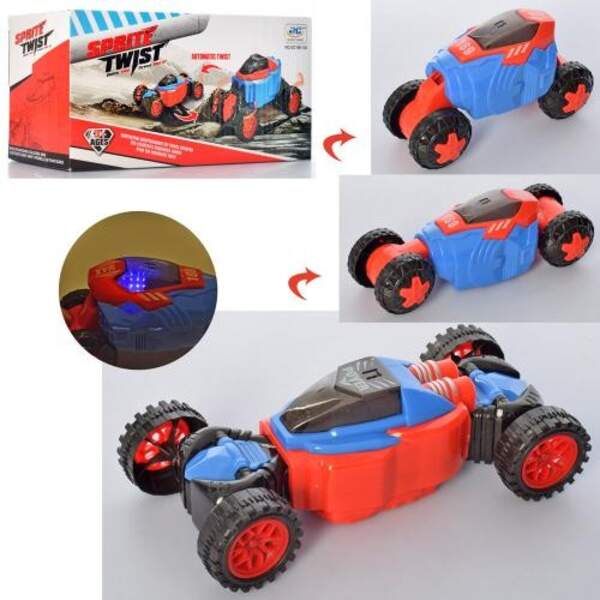 Машина GC169-134 (72шт) трюкова, 19см, муз, світло, 2 кольори, на бат-ці, в кор-ці, 20-9,5-7см (шт.)