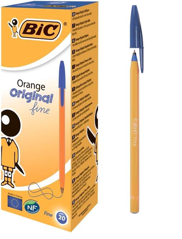 Ручка "Orange", синя, 20 шт/уп bc1199110111 (шт.)