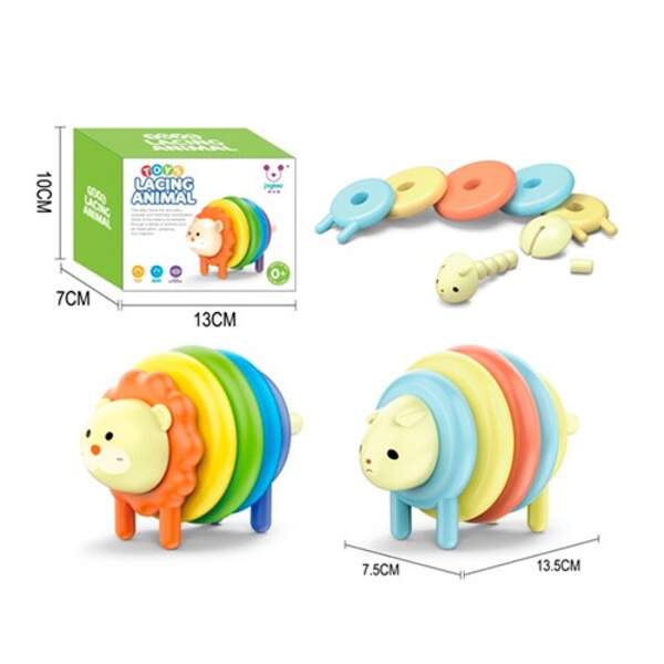 Гра BB2007-A/B (60шт) 2 види (лев, вівця) 13,5-7,5см, у коробці, 13-10-7см (шт.)