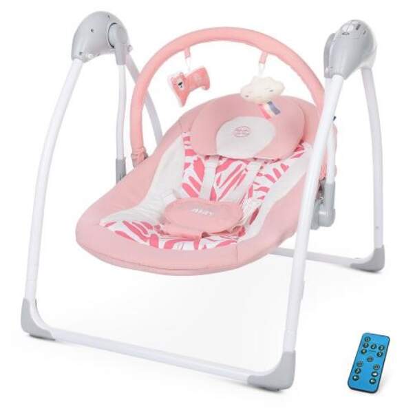 Гойдалка ME 1047L AIRY Rose Leaves (1шт) р/к, ел.прив, дуга, підв2шт, муз, 5швид, таймер, 2пол.сп, л (шт.)