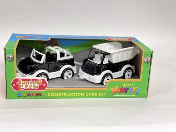 Набір дитячий "Mini Matiki " коробка (позашляховик, вантажівка) арт. 002/13(13,5 см) Бамсик (шт.)