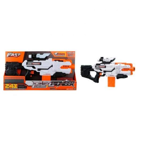 Автомат BIG504 (8шт) 64см, м'які кулі 24шт, на бат-ці, в коробці, 67-35-6см (шт.)