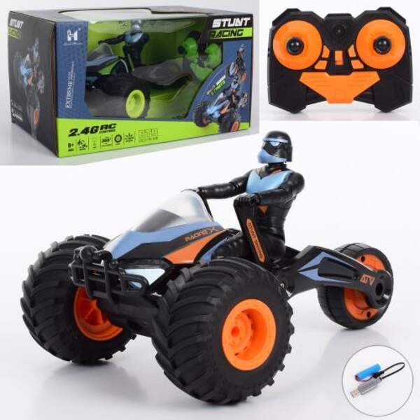 Машинка LH-C052 (6шт) квадроцикл,р/в2,4G,акумулятор,USBзар,мін.форму,світло,звук,2кол,в кор-ці (шт.)