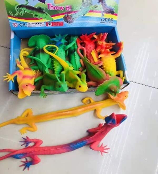 Антистрес тягучка арт. C53856 (288шт) ящірки з піском 12шт в боксі дисплей/ціна за шт/ (шт.)