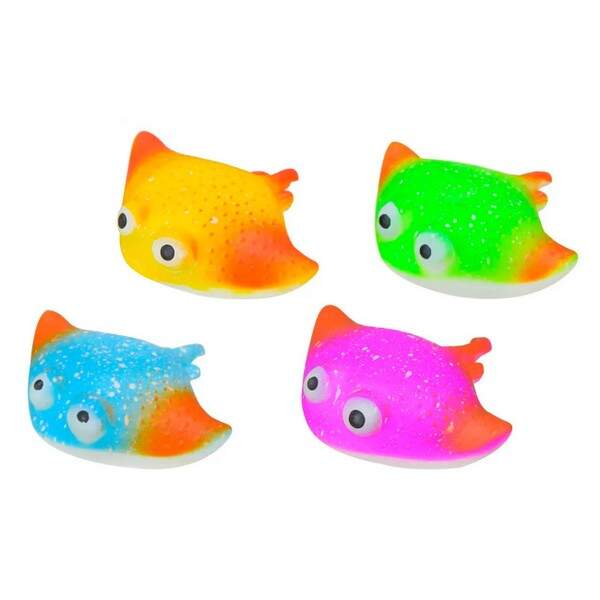 Антистрес м'ялка арт.  C53854 (288шт) рибки 7,5см 12шт боксі диспл./ціна за шт/ (шт.)