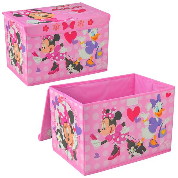 Кошик-скринька для іграшок арт. D-3523(24шт) Minnie Mouse, пакет. 38*25*25см (шт.)