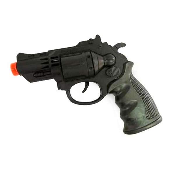 Револьвер 618 (288шт) 17см, тріскачка, в кульку, 18,5-17-3см (шт.)