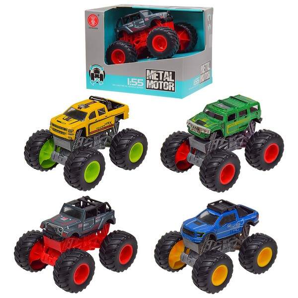 Машина арт. 149A (240шт/2)метал., 4кольори, короб. 12*9*9см (шт.)