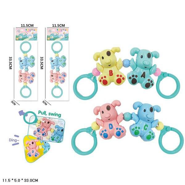 Брязкальце на коляску арт. YQ109 (480шт/2)2 види мікс, пакет. 33,5*5*11,5см (шт.)