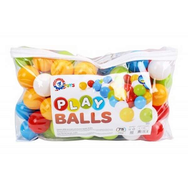 Іграшка "Набір кульок для сухих басейнів ТехноК" (75шт, 70мм) , арт.8874 (шт.)