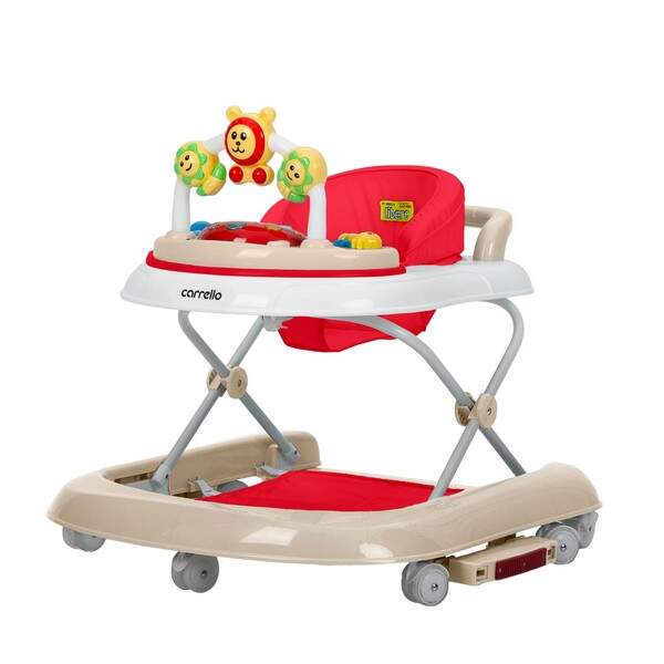 Ходунки CARRELLO Libero CRL-9602/3 Red 3 в 1 (ходунки, гойдалка, каталка) /1/ MOQ (шт.)
