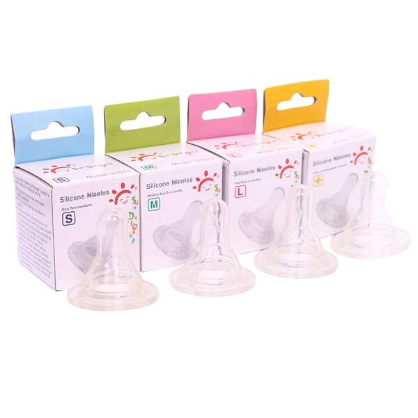 31011 SUN DELAYT  Соска  силікон кругла "+"  "M"  "S" "L" (ЯЩИК) 31011 (шт.)