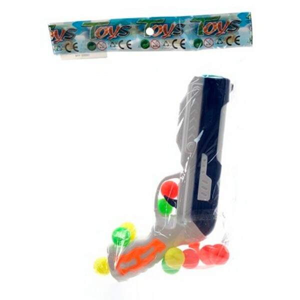 Пістолет YK-6803 (168шт)23см, стріляє кульками 10шт,3 кольори, в кульку, 25-19-5см (шт.)