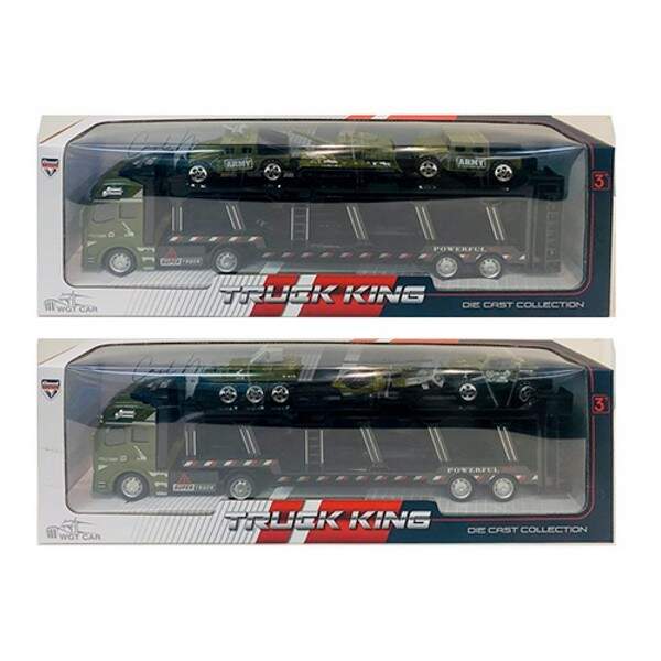 Трейлер 2212-12CD (24шт) інерція, 32см, військова техніка, метал, 2 види, в кор-ці, 37-11-7см (шт.)