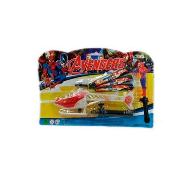 Іграшка Вертоліт FD385-2A (240шт)21см, на запуску, 3 кольори, на листі, 29-20-4см (шт.)