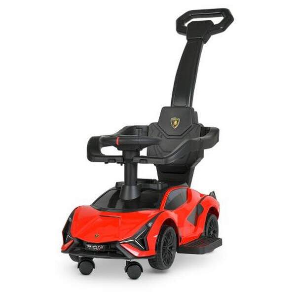 Каталка-толокар M 5007-3 (1шт) музика, свiтло, USB, кольорова коробка, червоний (шт.)