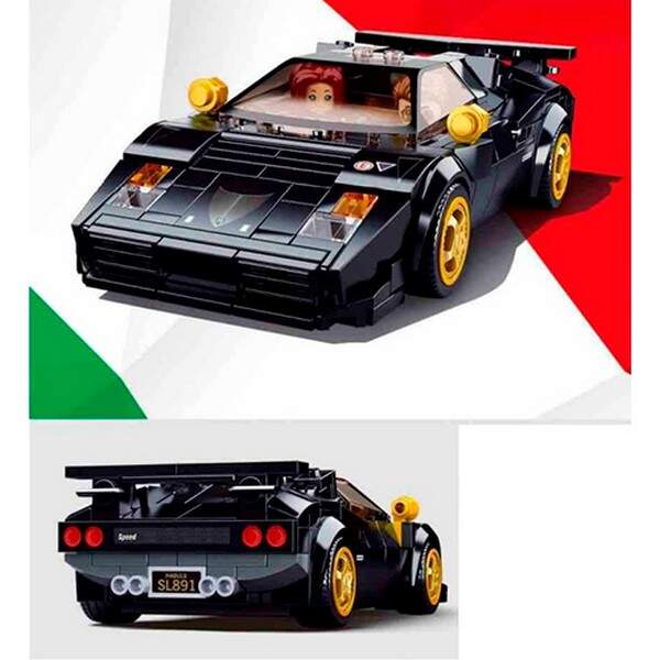 Конструктор SLUBAN M38-B1098 (24шт) машинка, 1:32, фігурки, 254дет, в кор-ці, 30-19-7см (шт.)