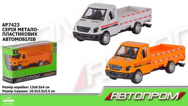 Машина мет. АВТОПРОМ арт. AP7423 (96шт/2)  короб. 13*4*11см (шт.)