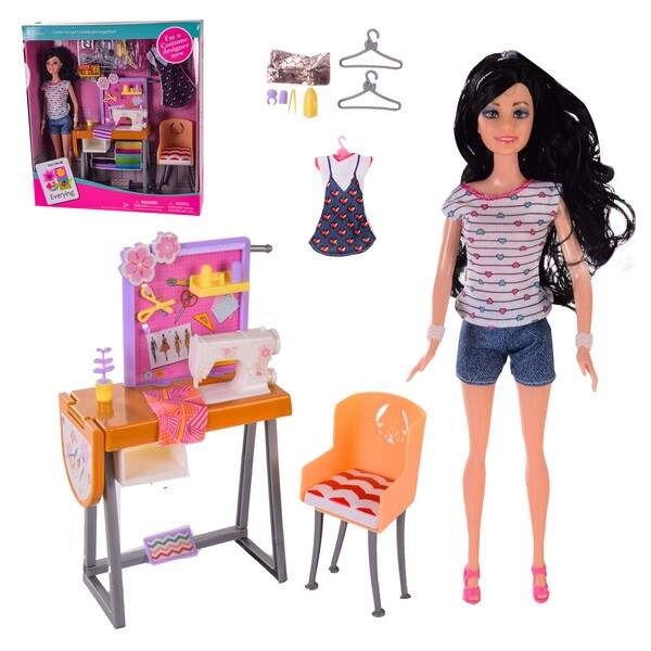 Лялька типу Барбі арт. JJX200-85 (24шт/2) з аксесуарами, короб. 32 * 8 * 35 см, р-р іграшки - 29 см (шт.)