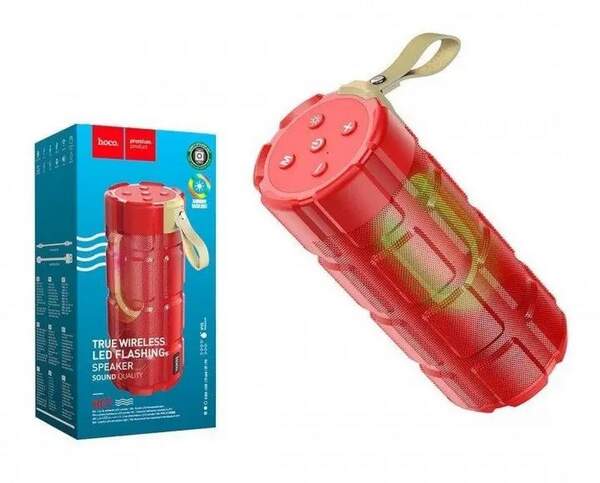 Колонки HOCO HC7 Pleasant sports BT speaker red (шт.)