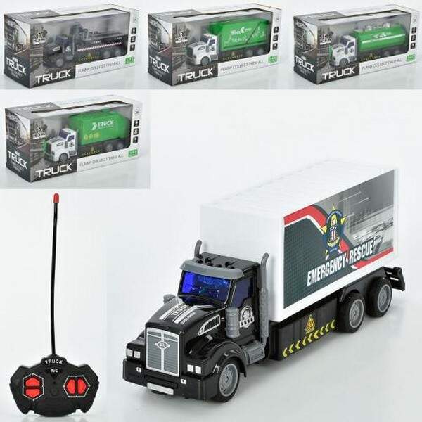 Машина HX9612-13-1A (18шт)спецтехніка,22см,р/к,на бат-ці,1:48,світло,6видів(2кольори) в кор-ці (шт.)