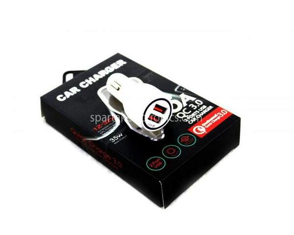 Адаптер Car 2 USB QC 3.0 SY (6A) 681 (250) 4984 (шт.)