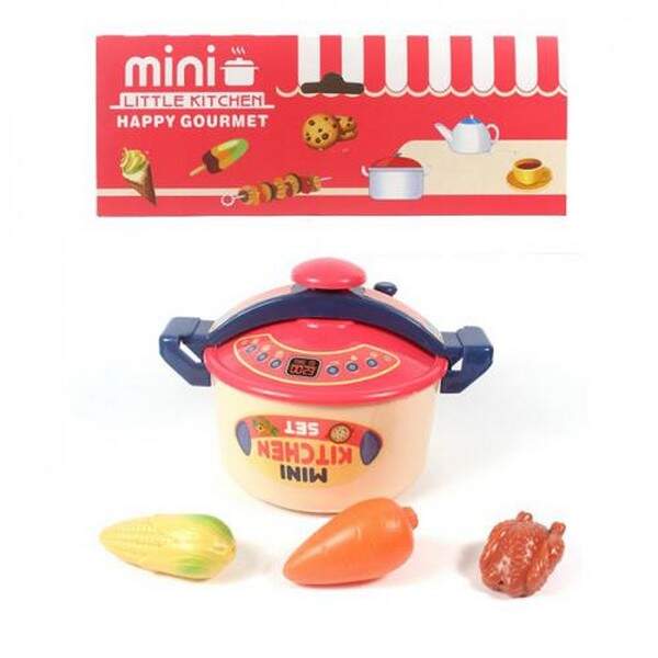 Набір посуду 3703C (72шт) мультіварка, продукти, мікс кольорів, у пакеті, 22,5-27-12см (шт.)