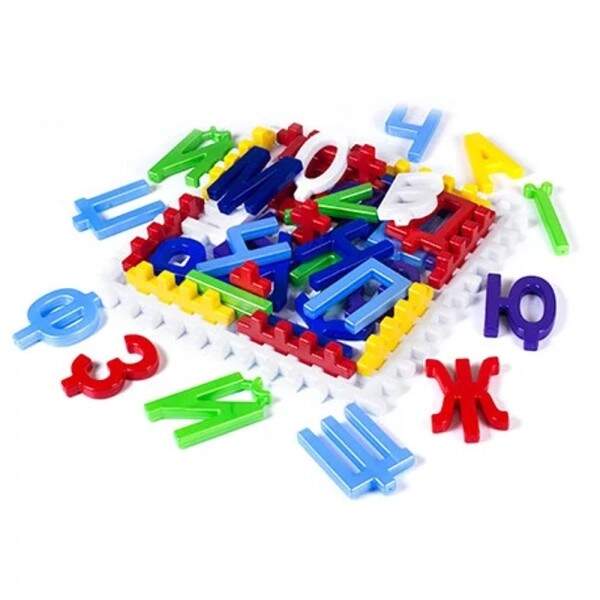 Вивчай українські літери та складай слова» арт.115, Набір дитячий, Бамсік (шт.)