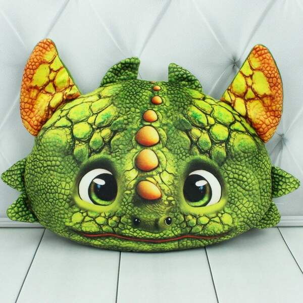 Подушка кругла Дракоша принт, 00229-6 (21х32х8см) (шт.)