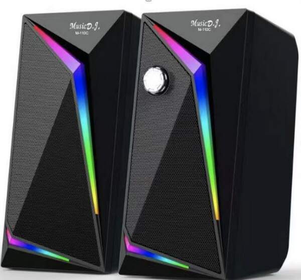 Комп'ютерні колонки MUSIC D.J. M-110C (20) 8866 (шт.)