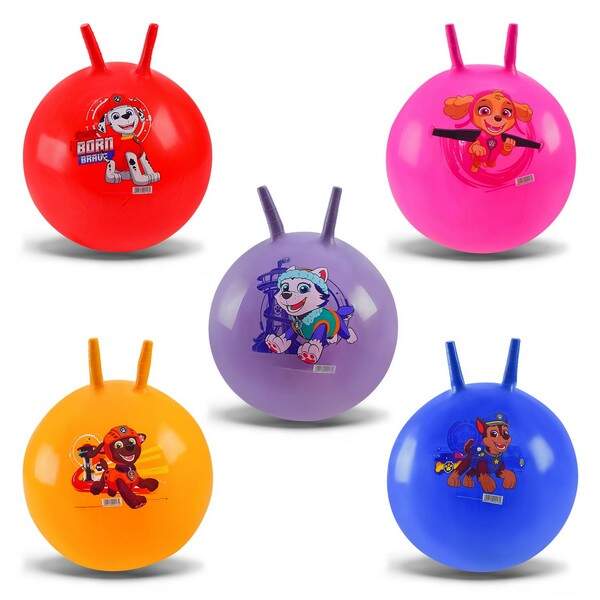 М'яч для фітнесу PB2112 (40 шт) Paw Patrol 55 см ріжки 6 видів (шт.)