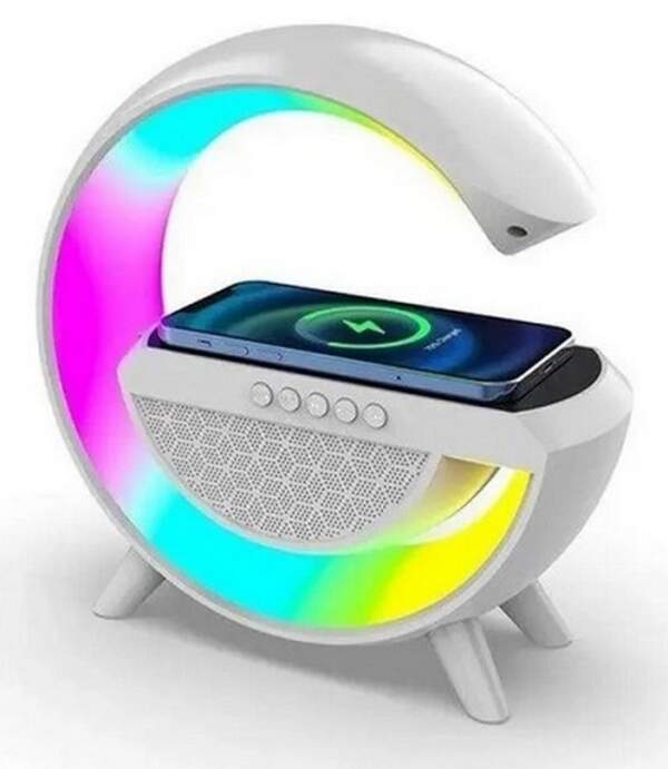 Ночник LED лампа RGB колонка у вигляді літери G 3401 (Big) (24) 8939 (шт.)