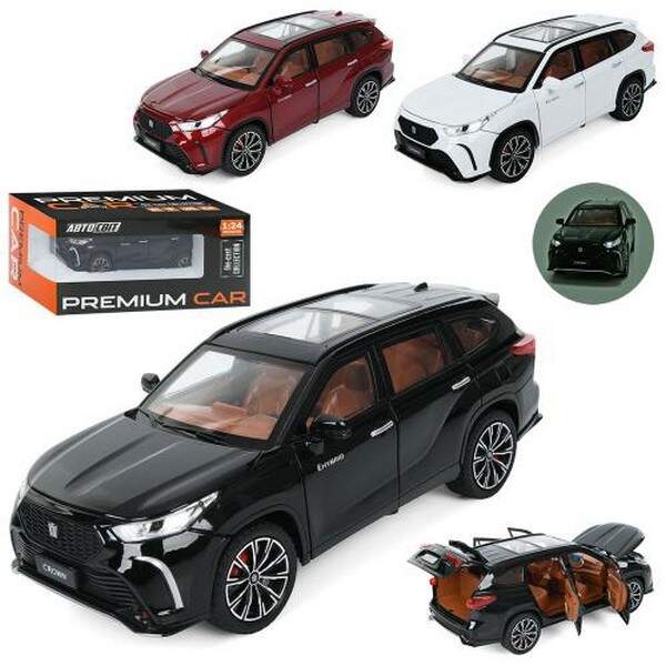 Джип AP-2041 (12шт) АвтоСвіт,1:24,метал, інерц,21см,звук,світло,відчиняються двері/капот/багажник,гу (шт.)