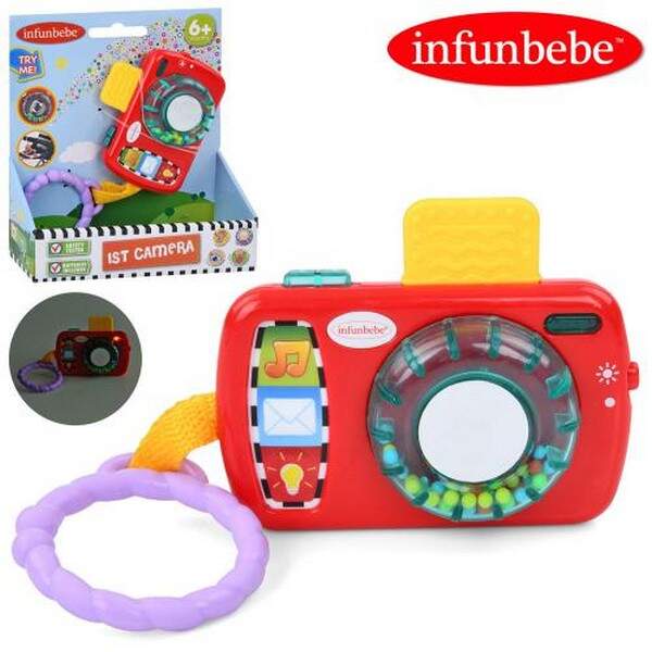 Підвіска LS70DX (24шт) фотоапарат  19см, музика, звук, світло, брязкальце, прорізувач, на бат-ці (шт.)